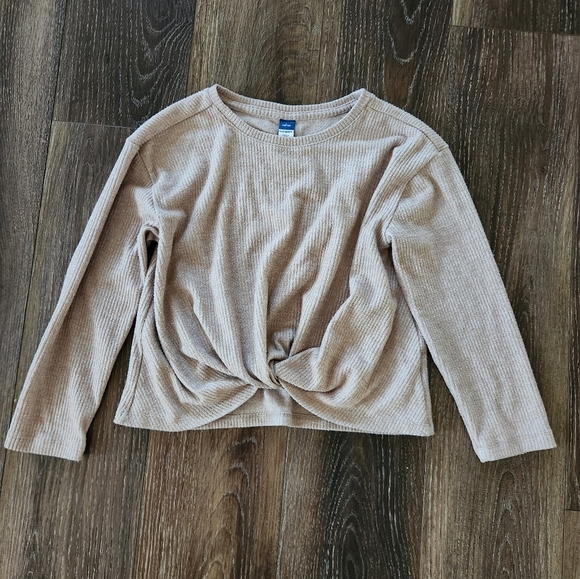Old Navy Other - Old Navy Long Sleeve Twist Front Top Girls Size Large 10-12